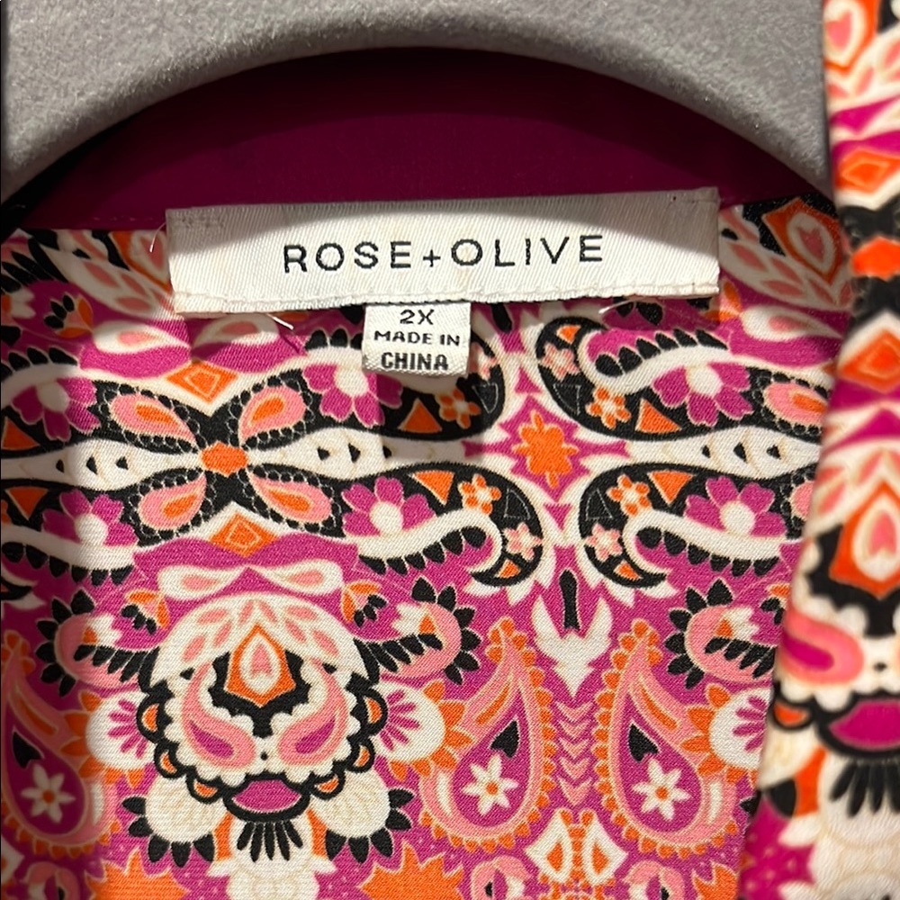 Rose & Olive Pink Patterned Men's Shirt - Picture 5 of 12